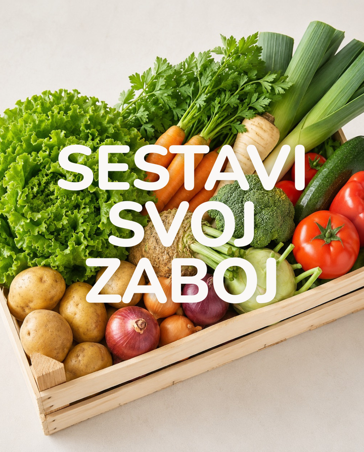 Zabojček zelenjave po meri M - 5 kg