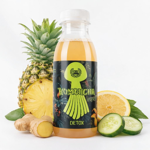 Kombucha Detox (ananas, ingver, limona, kumara)