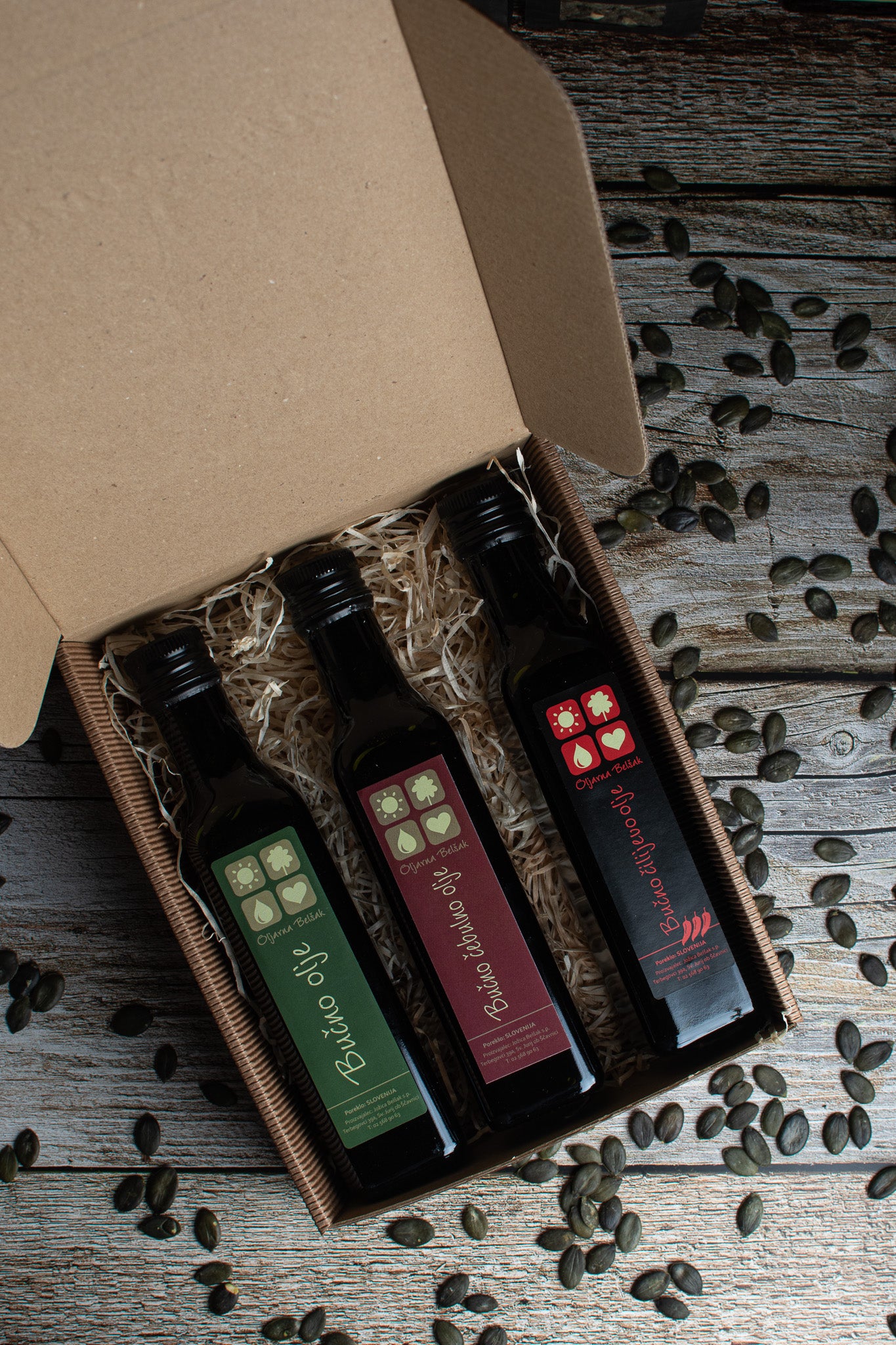 Degustacijski paket olj